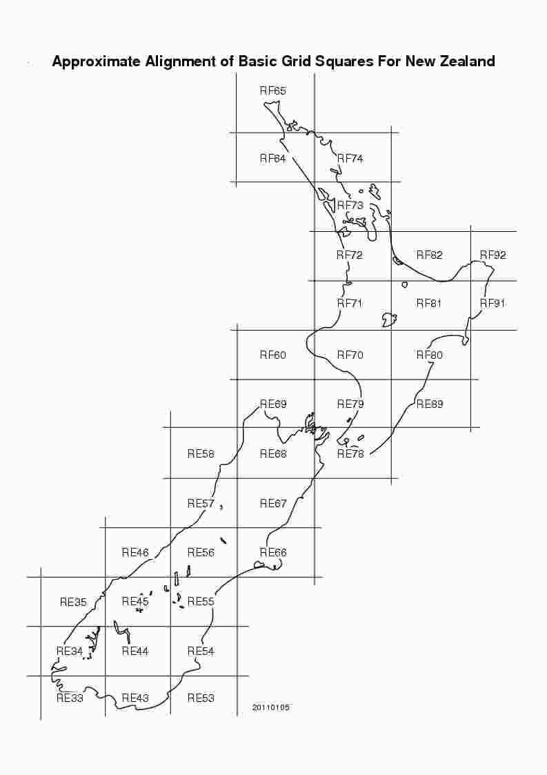 Kort over new zealand nettet