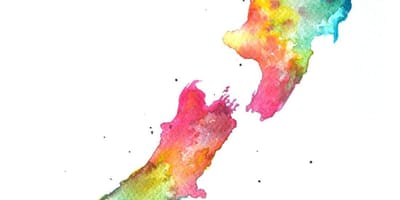 Kort over new zealand kunst